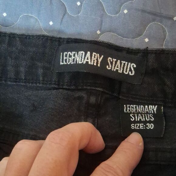 Legendary Status Women's Black Jeans size 30 - Picture 2 of 6